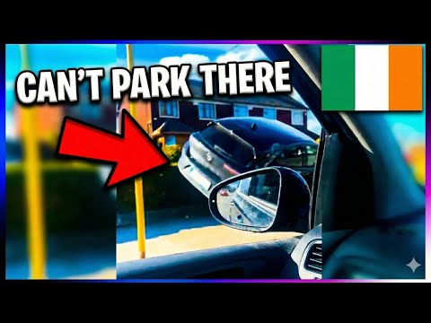 Bad Parking,Near Crashes,Blind GARDA Irish Road Rage #2