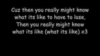 What its like by Everlast with lyrics