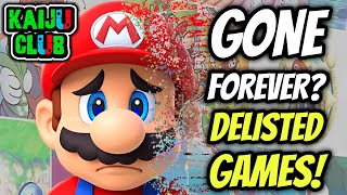 GONE FOREVER?! Delisted Nintendo Switch Games!