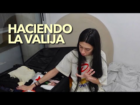 HACIENDO LA VALIJA PARA IRME DE VIAJE