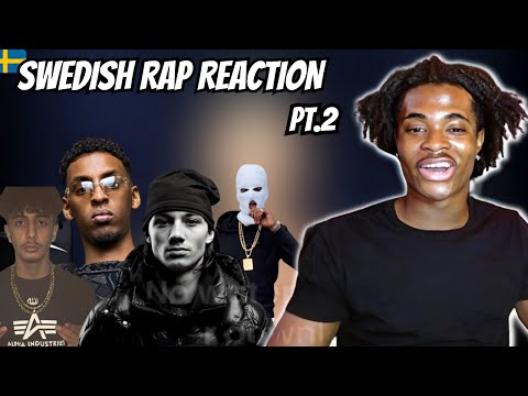 REACTING TO SWEDEN RAP (Fifty, NummerUno, La Rosy, Yasin, GREEKAZO, 1.CUZ) PT.2 || YES (SWEDISH RAP)