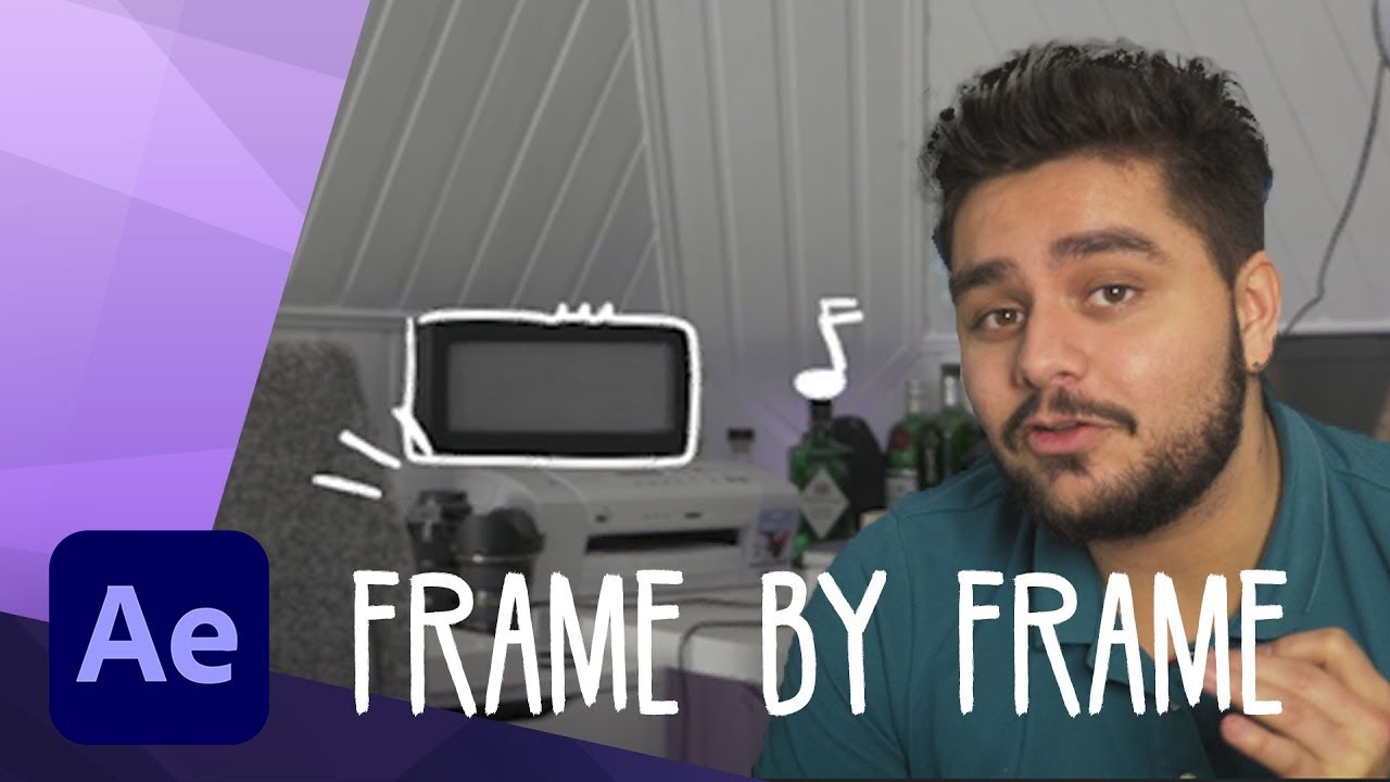 How To Create a Scribble Effect for Music Video's Like Bruno Mars Animation After Effects