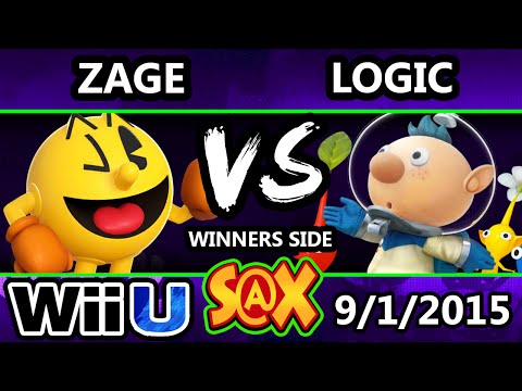 S@X 113 - Zage (Pac-Man) Vs VGBC | Logic (Olimar, Rosalina) SSB4 Tournament - Smash Wii U - Smash 4