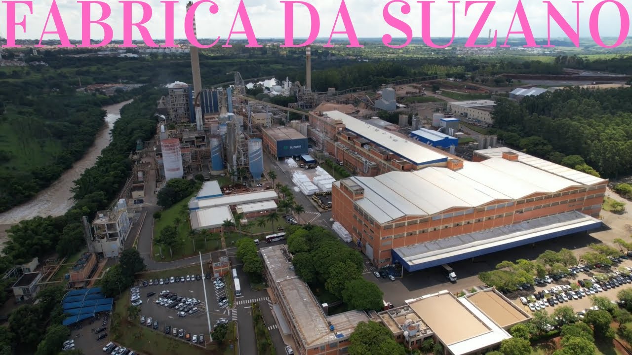 Drone filma a fábrica da Suzano em Limeira SP (Dji air 2s)