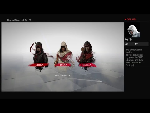 Assassin creed stream with peanut