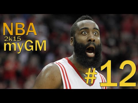 NBA 2K15 MyGM New York Knicks #12 James Harden is a 98OVR!!!