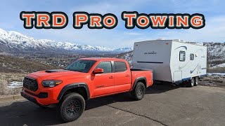 2023 Tacoma TRD Pro Towing Review
