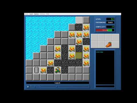 CCLP1 level 82 solution - 96 seconds