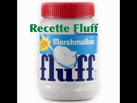 Marshmallow Fluff pâte à tartiner à la guimauve chamallow au Thermomix