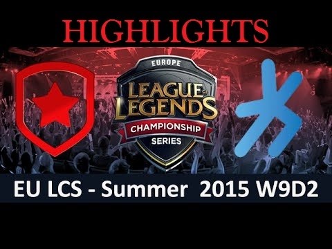 HIGHLIGHTS - Gambit Gaming vs H2K - LCS EU Summer 2015 Week 9 Day 2 - GMB vs H2K W9D2