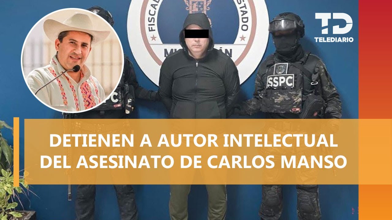 Detienen a Jorge Armando ‘N’, autor intelectual del asesinato de Carlos Manzo