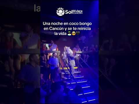 Coco Bongo Cancun #solrivieracancun #cocobongo #cancun #fiesta #amigos #chavos #Toursencancun