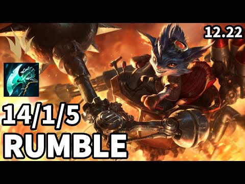 Rumble Jungle vs Sejuani - KR Master | Patch 12.22