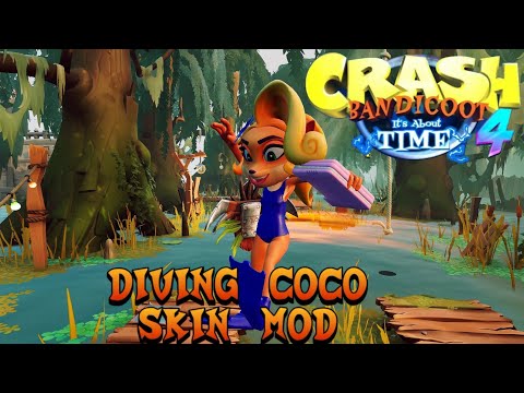 Crash Bandicoot 4 Its About Time: Diving Coco Skin Mod