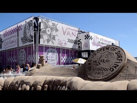 The 2019 Vans US Open of Surfing in Huntington Beach, California