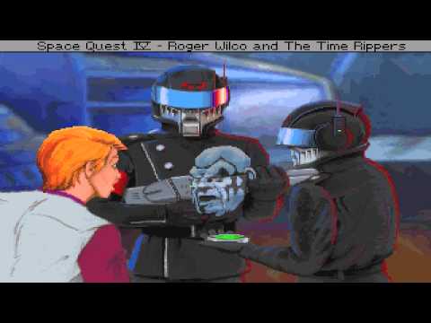 "Space Quest IV" (1991) Intro - PC (Sound Blaster)