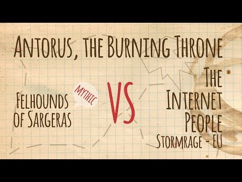 7.3.2 - Felhounds of Sargeras MYTHIC - Antorus the Burning Throne  - Enhancement Shaman PoV