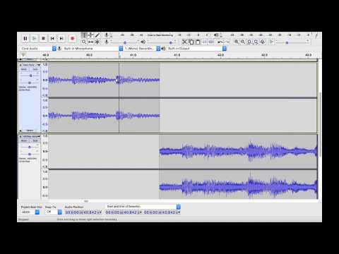Audacity Tutorial: Pop Song Mash-up
