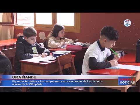 Capioví recibió a más de 70 estudiantes en el Provincial de la Olimpíada de Matemática Ñandú