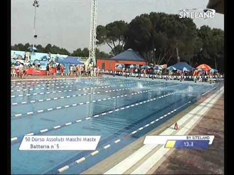 Serie 5 dei 50 Dorso  Assoluti Maschi Master - 12 MEMORIAL ANDREA BETTIOL