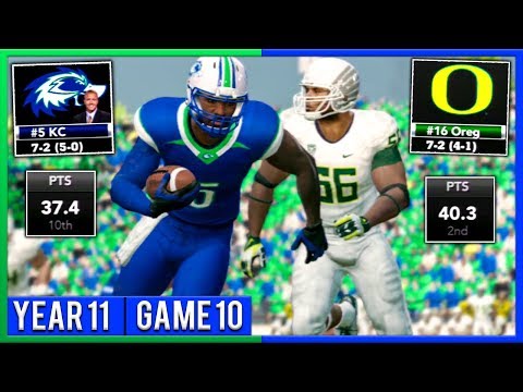 Winner Takes 1st Place  | NCAA Football 14 Dynasty Year 11 - Game 10 vs #16 Oregon | Ep.197