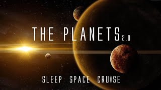 Grand Solar System Tour From Mercury to Pluto (Space Cruise, Astronomy