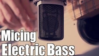Recording with a Mic on an Electric Bass [ AN's Bass Lessons #11 ]