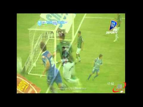 SEGUNDO GOL DE OBOLO - SAN MARTIN DE SAN JUAN 2 GODOY CRUZ 3 - FECHA 7 (31 03 2013)