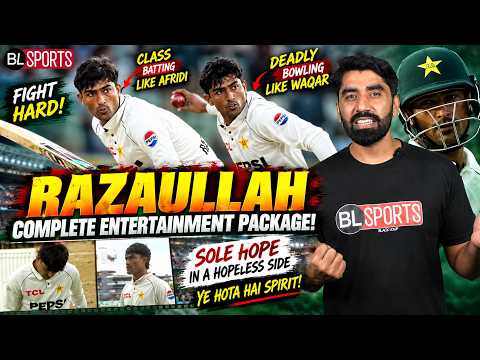 Bowl Like Waqar Younis, Bat Like Shahid Afridi! Razaullah Is a Complete Package 🔥 | ENGvPAK