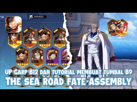Tutorial for Making Sacrifice 9star and UP Garp star B12 | One Piece Mobile Vigour Voyage