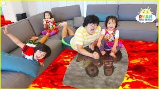 The Floor is Lava for 24 hours!!! video