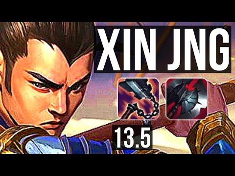 XIN vs KAYN (JNG) | 9/0/7, Legendary | KR Master | 13.5