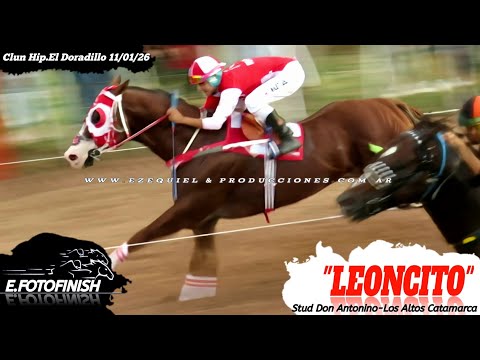 1°LEONCITO  2°INDIO CHAQUEÑO Club Hipico El Doradillo-Las Lajitas-Salta Dom 11 Enero del 2026