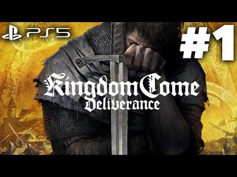 Kingdom Come Deliverance PS5 Gameplay Walkthrough Part 1 - NEW 60fps PS5 UPDATE