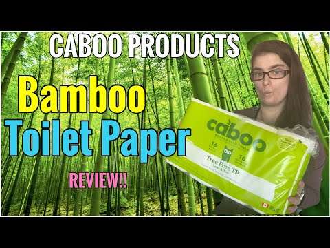 I REVIEW CABOO BAMBOO TOILET PAPER! Product review!