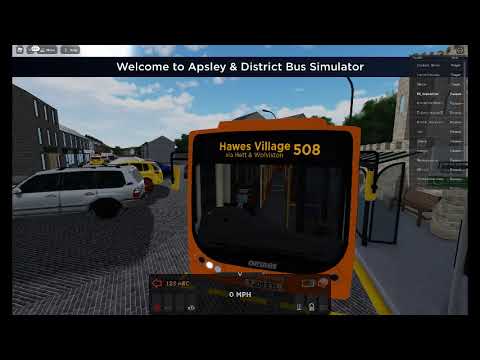 route 508 (i had to use my phone for the route because its bugged) optare tempo