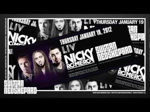 Sultan & Ned Shepard alongside Nicky Romero at Liv Miami - Thurs Jan 19