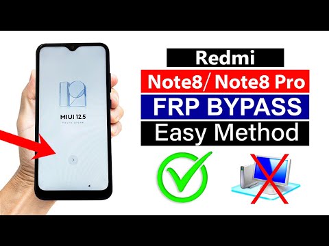 Redmi Note 8/ Note 8 Pro Google Account/ FRP Bypass - (Without Pc)- New Method