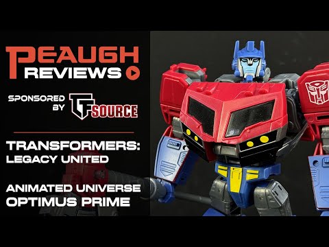 Video Review: Transfomers Legacy United - Voyager Animated Universe OPTIMUS PRIME