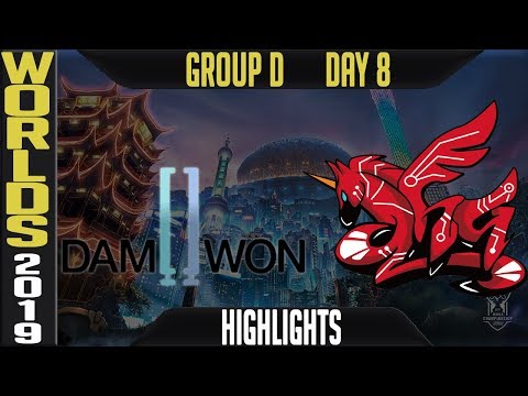 DWG vs AHQ Highlights Game 2 | S9 Worlds 2019 Group D Day 8 | Damwon Gaming vs AHQ Esports Club