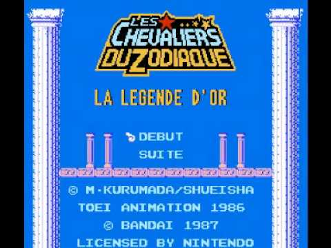 Les Chevaliers du Zodiaque : La L�gende d'Or NES