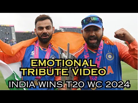 💙GOOSEBUMPS💙INSPIRING TRIBUTE VIDEO💙 INDIA WORLD CHAMPION💙T20 WORLD CUP 2024💙 #t20worldcup2024