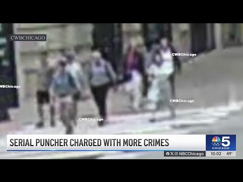 Attack by so-called serial puncher caught on camera, same man facing new charges