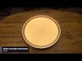 Светодиодная LED люстра GABO R 90 Вт 510x85 мм Черно-золотая Esllse