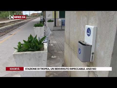 Stazione di Tropea, un benvenuto impeccabile. Anzi no