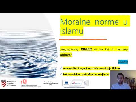 Islamski vjeronauk, 4.r. SŠ - Moralne norme u islamu