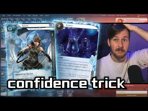 Confidence Trick - Android: Netrunner // LIVE