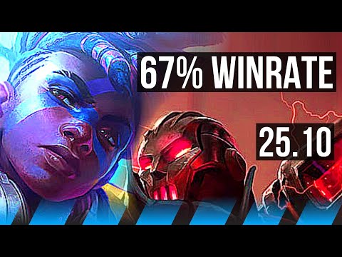 EKKO vs VIKTOR (MID) | 18/2/9, 67% winrate, Legendary | KR Diamond | 25.10