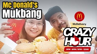 McDonald's Mukbang - McDelivery Crazy Hour