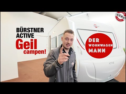 Bürstner Premio Life 425 TS Active. Grosser Wohnwagen für kleines Geld.